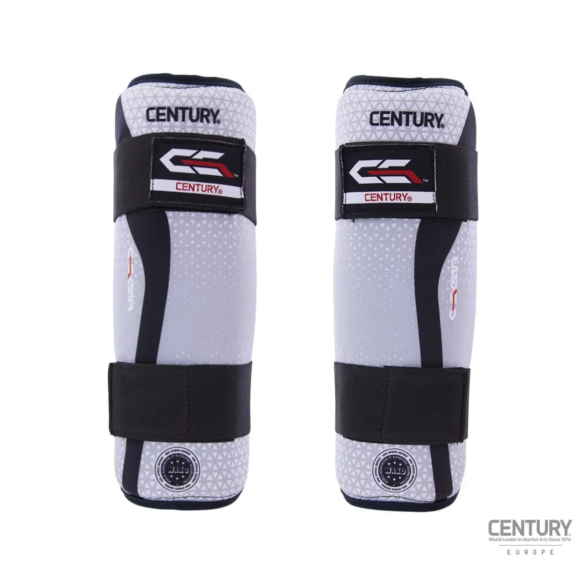 Century Schienbeinschutz C-GEAR Sport Discipline schwarz-grau - Vorderansicht