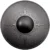 Rundes Trainingsschild von Cold Steel aus sehr hartem Kunststoff