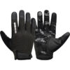 RDX T2 Vollfinger Fitness Handschuhe schwarz camouflage - Rückhand und Innenhand Vorderansicht