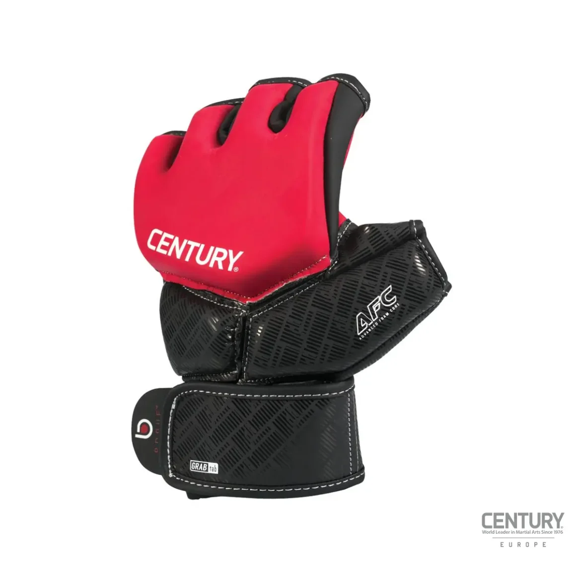 Century Brave MMA Wettkampfhandschuhe rot-schwarz - Rückhand