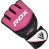 RDX F12 MMA Training Handschuhe pink - Handrücken