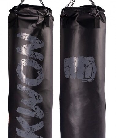 Kwon Boxsack ungefüllt schwarz 120 cm - Frontansicht