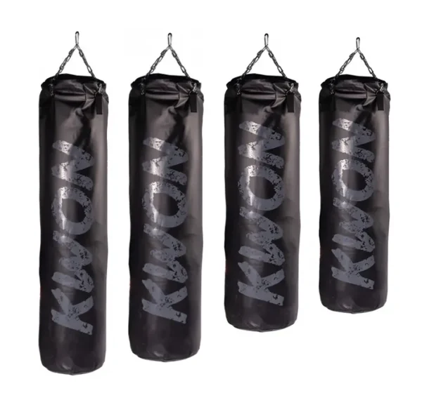 Kwon Boxsack ungefüllt schwarz 100, 120, 150, 180 cm - alle vier Größen Frontansicht