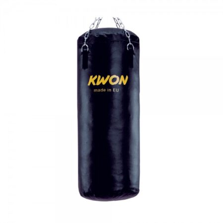 Kwon Boxsack Trainingssack Standard 100 cm ungefüllt schwarz - Frontansicht