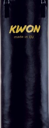 Kwon Boxsack Trainingssack Standard 120 cm ungefüllt schwarz - Frontansicht