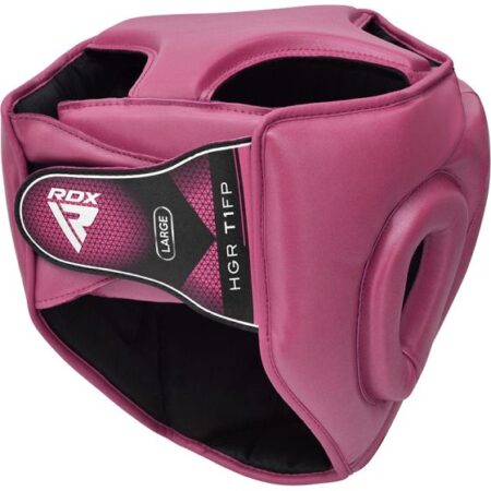 RDX T1F Kopfschutz mit abnehmbarem Gesichtskäfig pink - Rückansicht