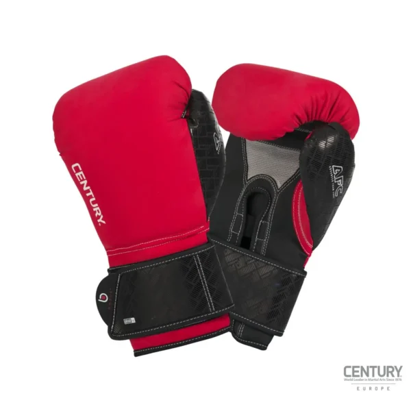 Century Brave Boxhandschuhe rot-schwarz - Innenhand und Rückhand