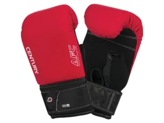 Century Brave übergroße Sandsackhandschuhe rot-schwarz - Rückhand und Innenhand