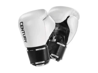 Century Creed Boxhandschuhe weiß-schwarz - Rückhand und Innenhand