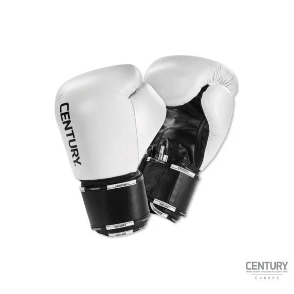 Century Creed Boxhandschuhe weiß-schwarz - Rückhand und Innenhand