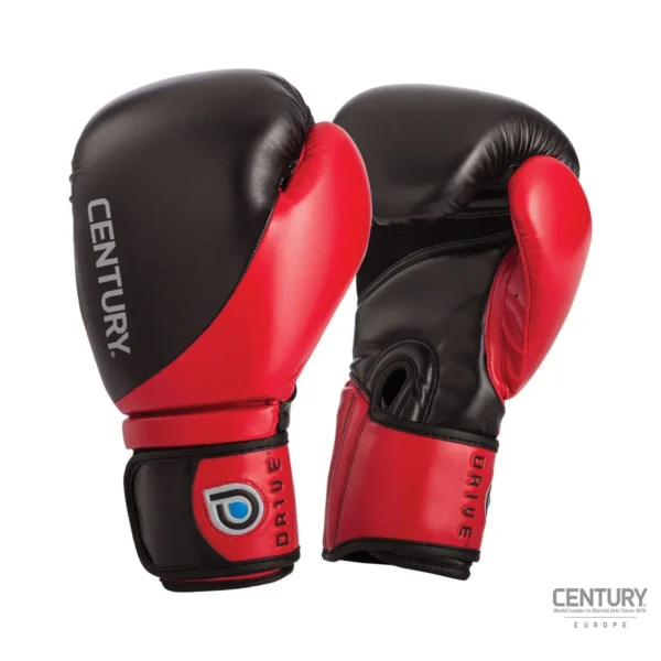 Century Drive Boxhandschuhe rot-schwarz - Rückhand und Innenhand