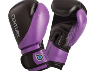 Century Drive Frauen Boxhandschuhe schwarz-lila - Rückhand und Innenhand