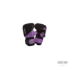 Century Drive Neopren Boxhandschuhe für Frauen schwarz-lila - Rückhand und Innenhand