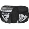 RDX KR11 Kniebandage grau - aufgerollt Paar
