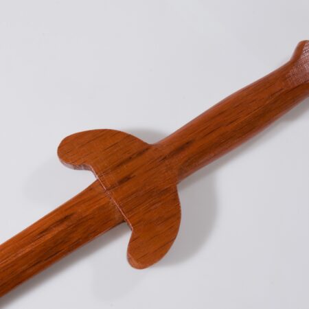 Kwon Tai Chi Schwerz Holz ca. 85 cm braun - Nahaufnahme Griff