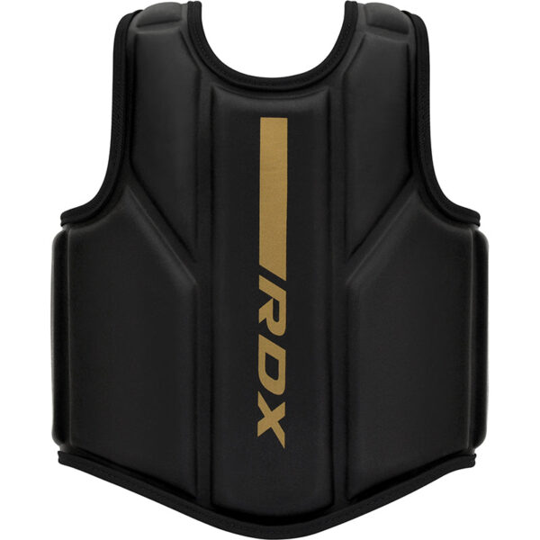 RDX F6 Kara Trainer Brustschutz gold - Vorderansicht