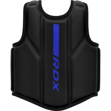 RDX F6M Kara Trainer Brustschutz blau - Vorderansicht