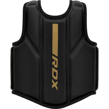 RDX F6M Kara Trainer Brustschutz gold - Vorderansicht
