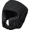 RDX T15 Noir Wangenschutz Kopfschutz schwarz - Vorderansicht rechts
