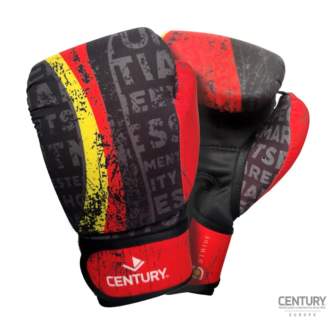 Century Strive waschbare Boxhandschuhe germany - Rückhand und Innenhand leicht überlagert