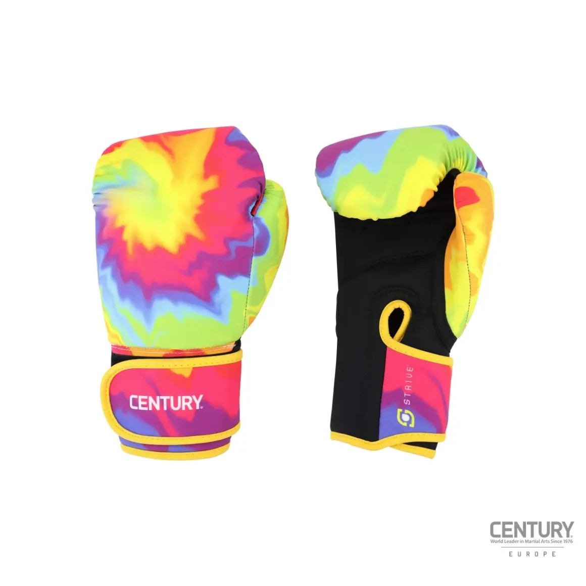 Century Strive waschbare Boxhandschuhe tiedye - Rückhand und Innenhand
