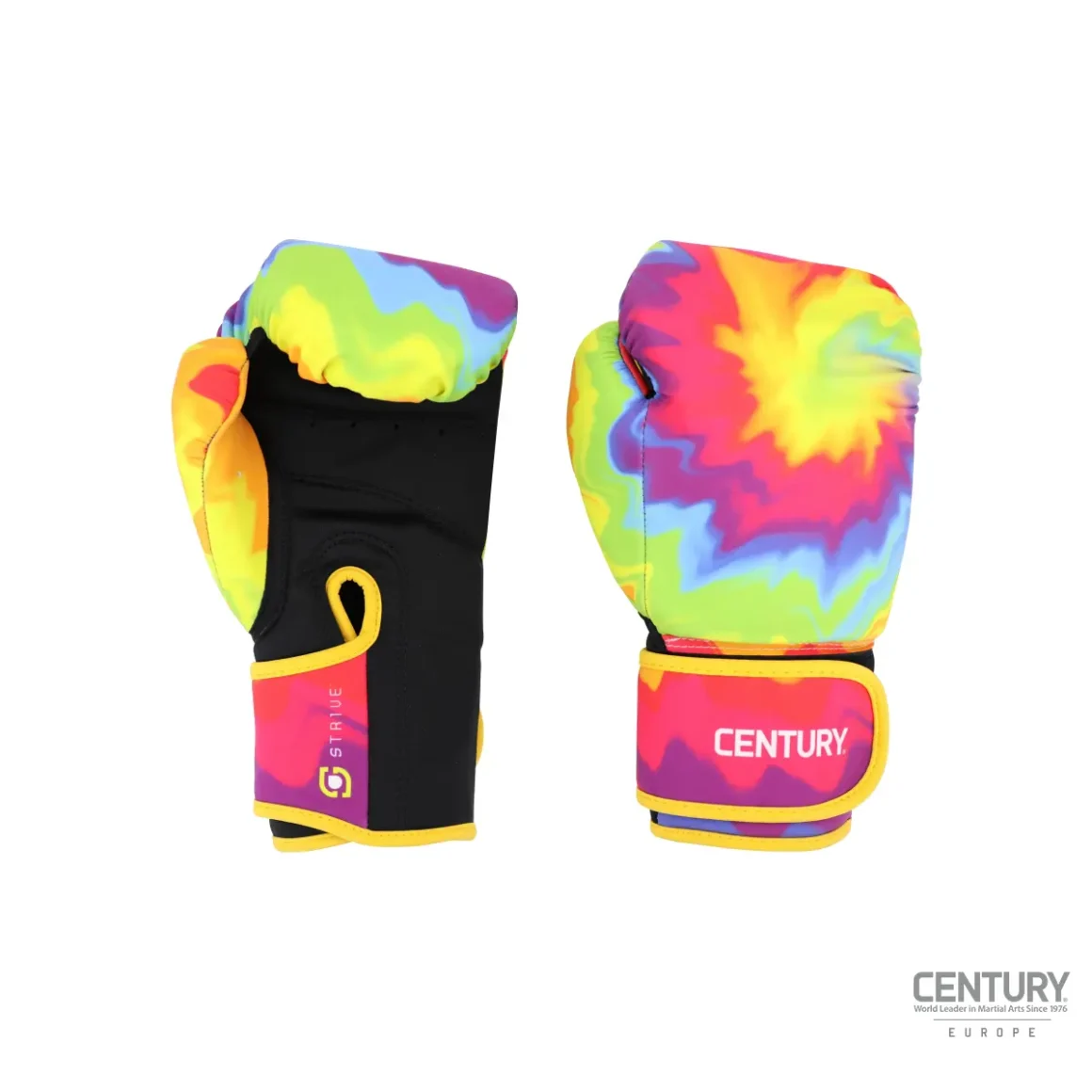 Century Strive waschbare Boxhandschuhe tiedye - Rückhand und Innenhand