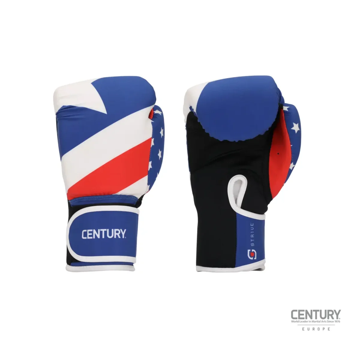Century Strive waschbare Boxhandschuhe usa flag - Rückhand und Innenhand