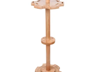 Battle Merchant Runder Schwertständer für 12 Schwerter, Holz - Ansicht stehend