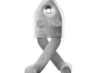 Battle Merchant Schwertwandhalter aus Stahl - Vorderansicht