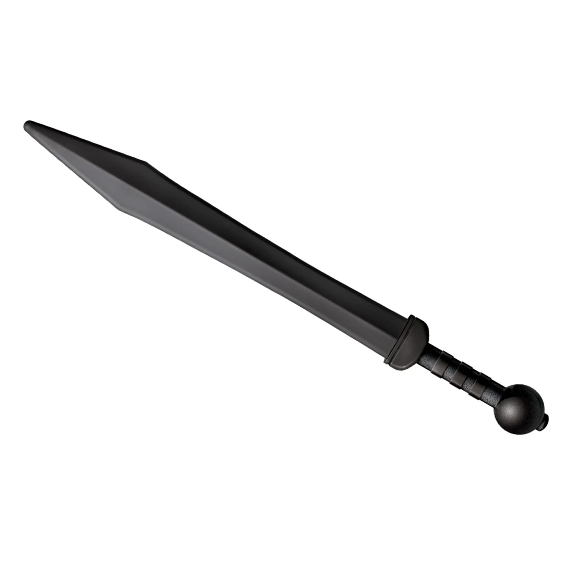 Cold Steel Trainingsschwert aus Kunststoff - Seitenansicht Klinge nach oben links gerichtet