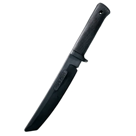 Cold Steel Trainingsmesser Recon Tanto aus Gummi - Seitenansicht Klinge nach unten links gerichtet