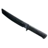 Cold Steel Trainingsmesser Recon Tanto aus Gummi - Seitenansicht Klinge nach oben links gerichtet