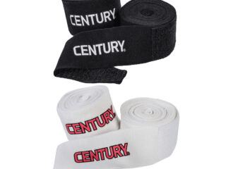 Century Baumwoll Stretch Bandagen weiß, schwarz 457 cm - Ansicht Paar beide Farben