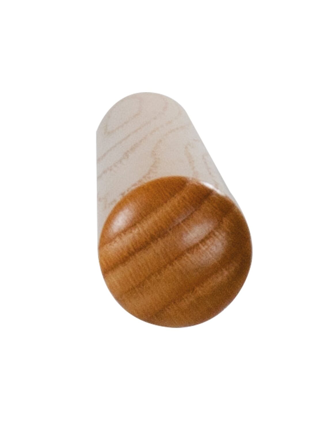 Kwon Escrima Stock Bavaria Natur Holz braun 66 cm - Ansicht Stabspitze