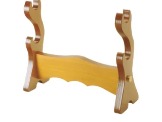 Marto Schwertsänder 2 Schwerter helles Holz - Frontansicht rechts