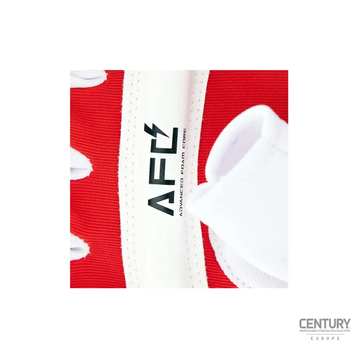 Century Brave Grip Bag Handschuhe rot-schwarz - Innenhand Nahaufnahme