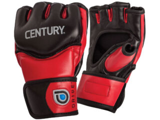 Century Drive Trainingshandschuh schwarz-rot - Rückhand und Innenhand Ansicht