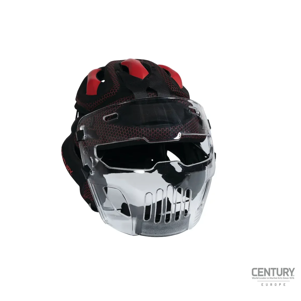 Century Evolution X Gesichtschutz - Ansicht an Kopfschutz