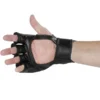 Fightnature MMA Handschuh Compete schwarz - Innenhand Ansicht an Hand