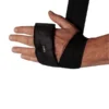 Kwon Professional Boxing Premium Gel Boxbandage unelastisch schwarz - Handrücken Band leicht gewickelt