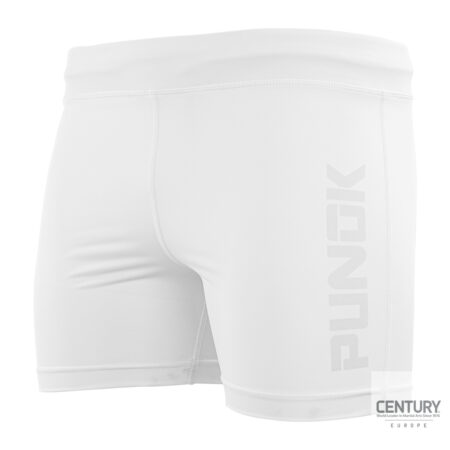 PUNOK – Unisex Kompressionsshorts (weiß)