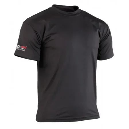 Danrho Rash Guard T-Shirt schwarz - Vorderansicht leicht schräg