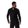 Fightnature Herren Longsleeve MMA schwarz - Rückansicht