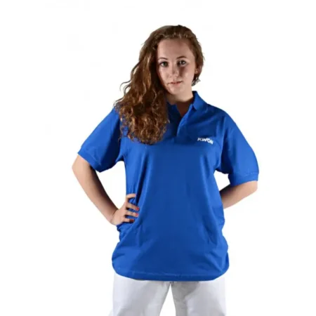 KWON – Polo Shirt mit Druck BTU (blau)