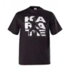 Kwon T-Shirt Karate schwarz - Vorderansicht