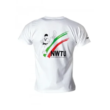 KWON – T-Shirt mit Druck NWTU (weiß)