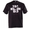 Kwon T-Shirt Taekwondo schwarz - Vorderansicht