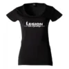 Legion Octagon Damen T-Shirt schwarz - Vorderansicht