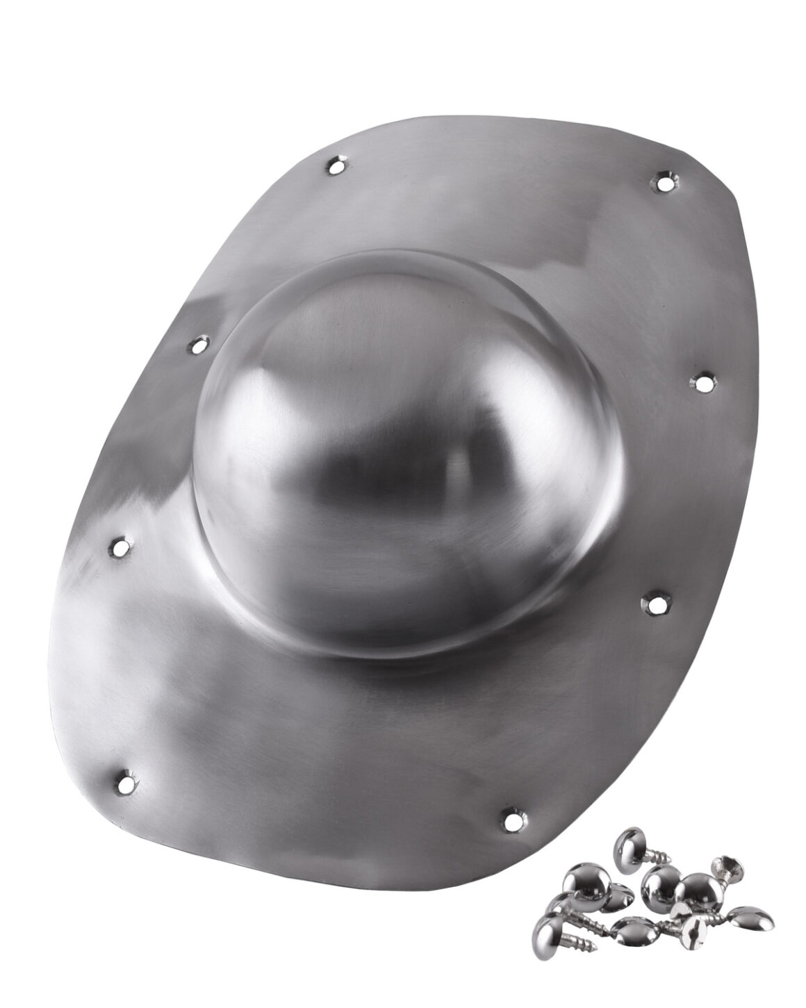 Umbo, Römischer Schildbuckel mit Schrauben (Stahl)