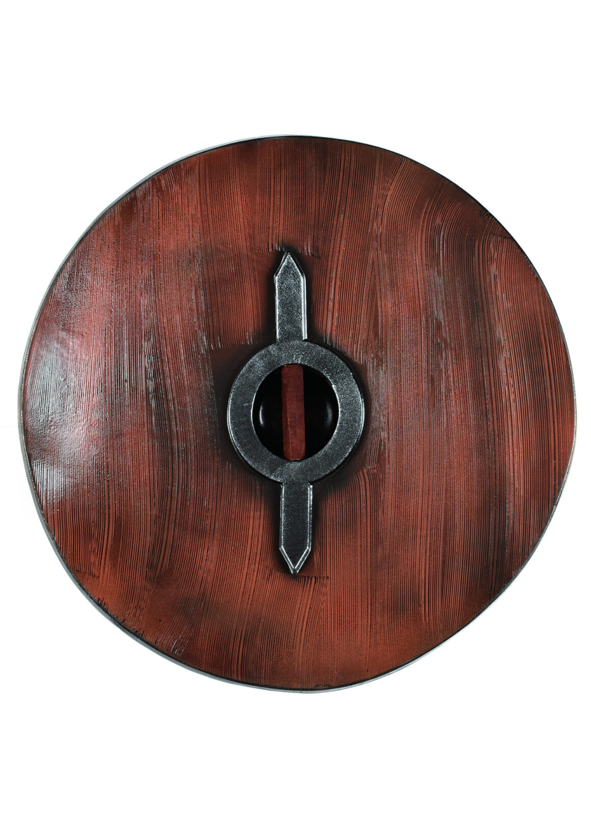 Epic Armoury – Wikingerschild mit Drachenmotiv, weiß (EVA-Schaum) - Rückseite